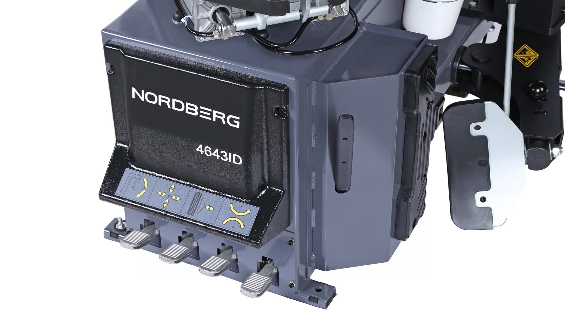 NORDBERG 4643ID — монтажная головка крупным планом