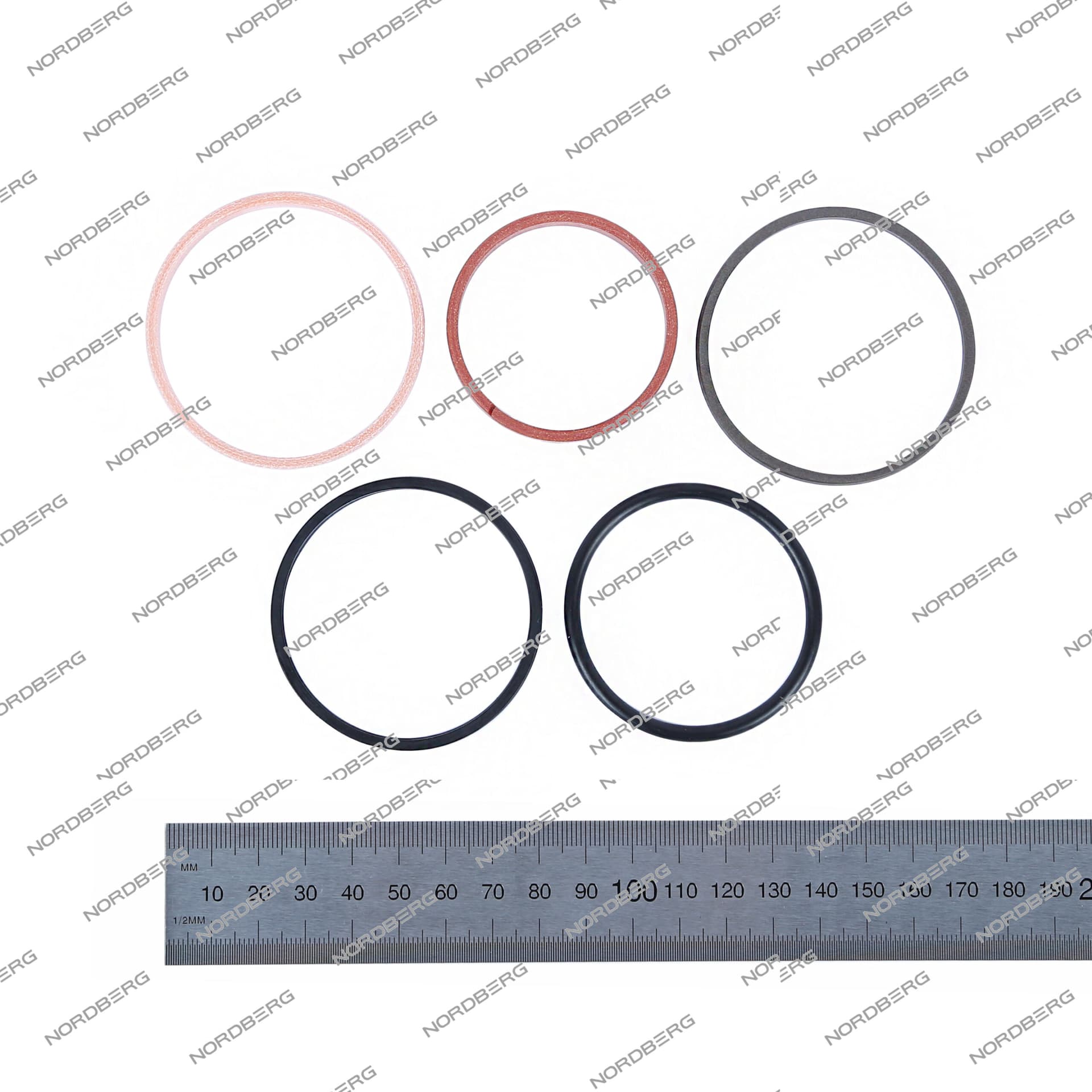 Состав ремкомплекта цилиндра для пресса NORDBERG N3515T