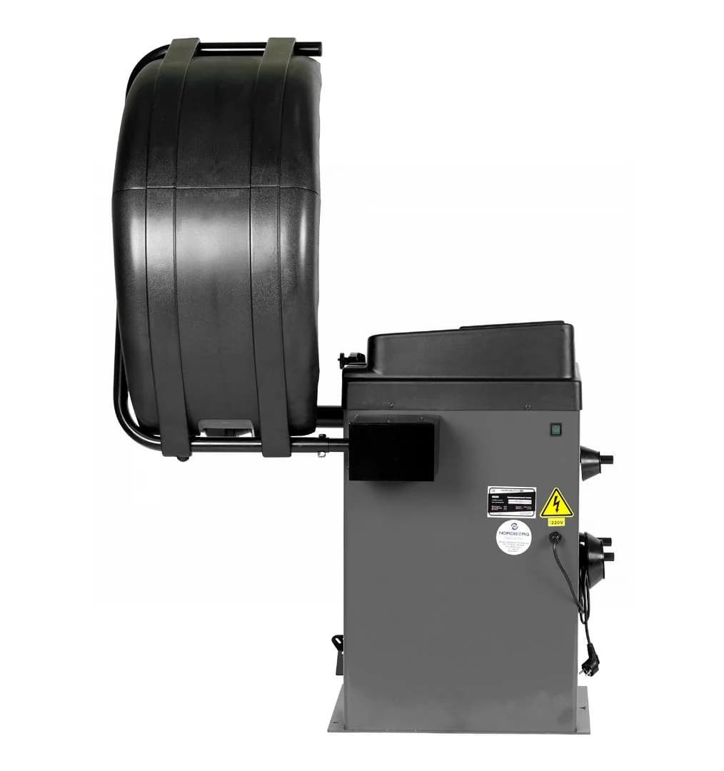 NORDBERG 4523C — дисплей с результатами измерения дисбаланса