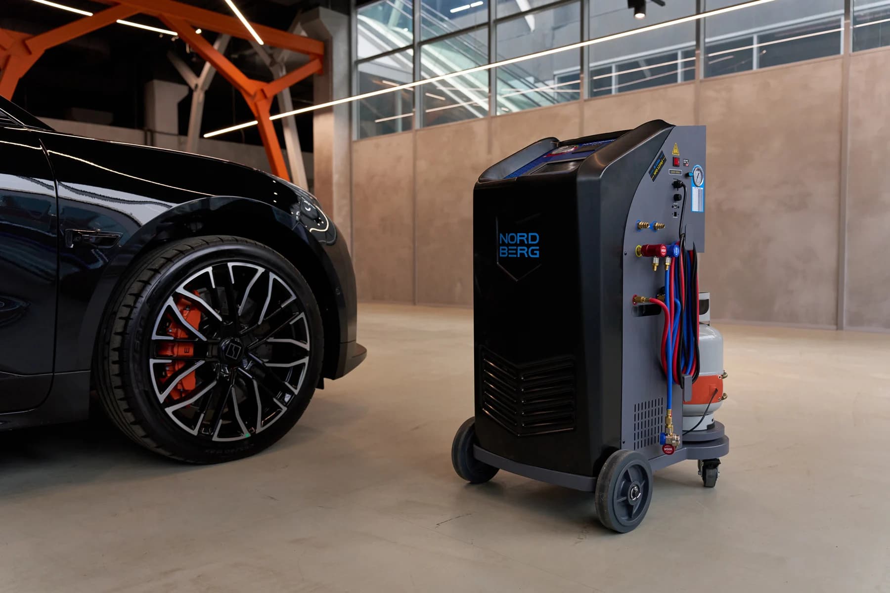 Установка автомат для заправки автомобильных кондиционеров (R134a+R1234yf)