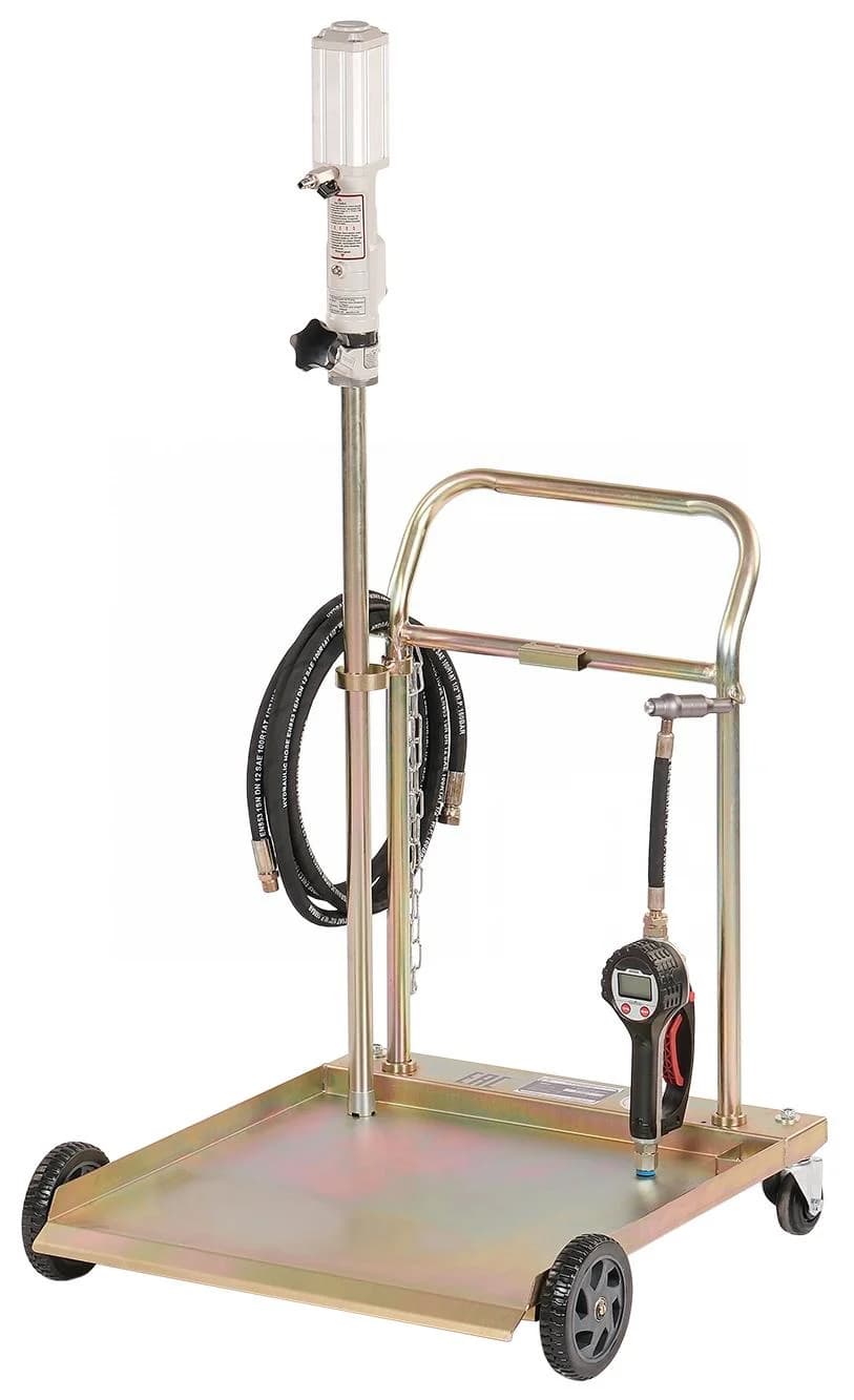 Установка для раздачи масла Nordberg 26KIT — насос, пистолет, шланг, тележка, до 200 л