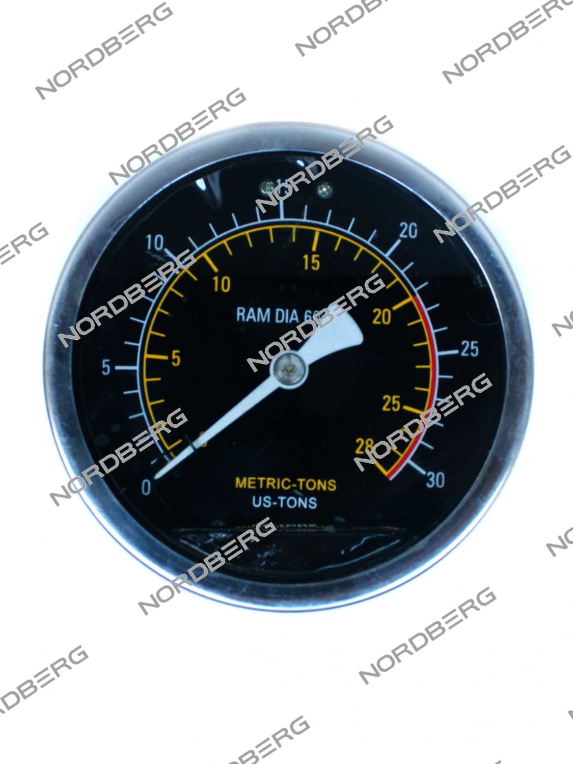 Осевой глицериновый манометр для пресса NORDBERG N3620