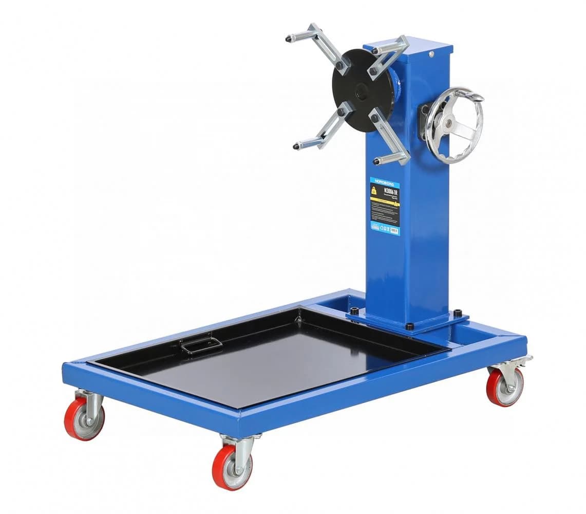 Кантователь двигателя Nordberg N30061R с редуктором — 500 кг, вращение 360°