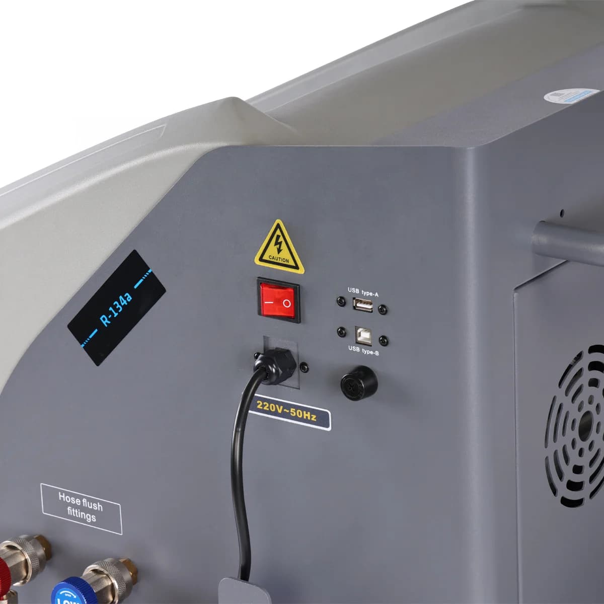 Установка автомат для заправки автомобильных кондиционеров с принтером и тестом утечки