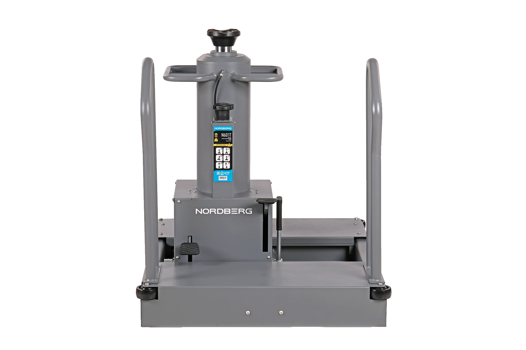 Домкрат канавный NORDBERG N601T — телескопический механизм