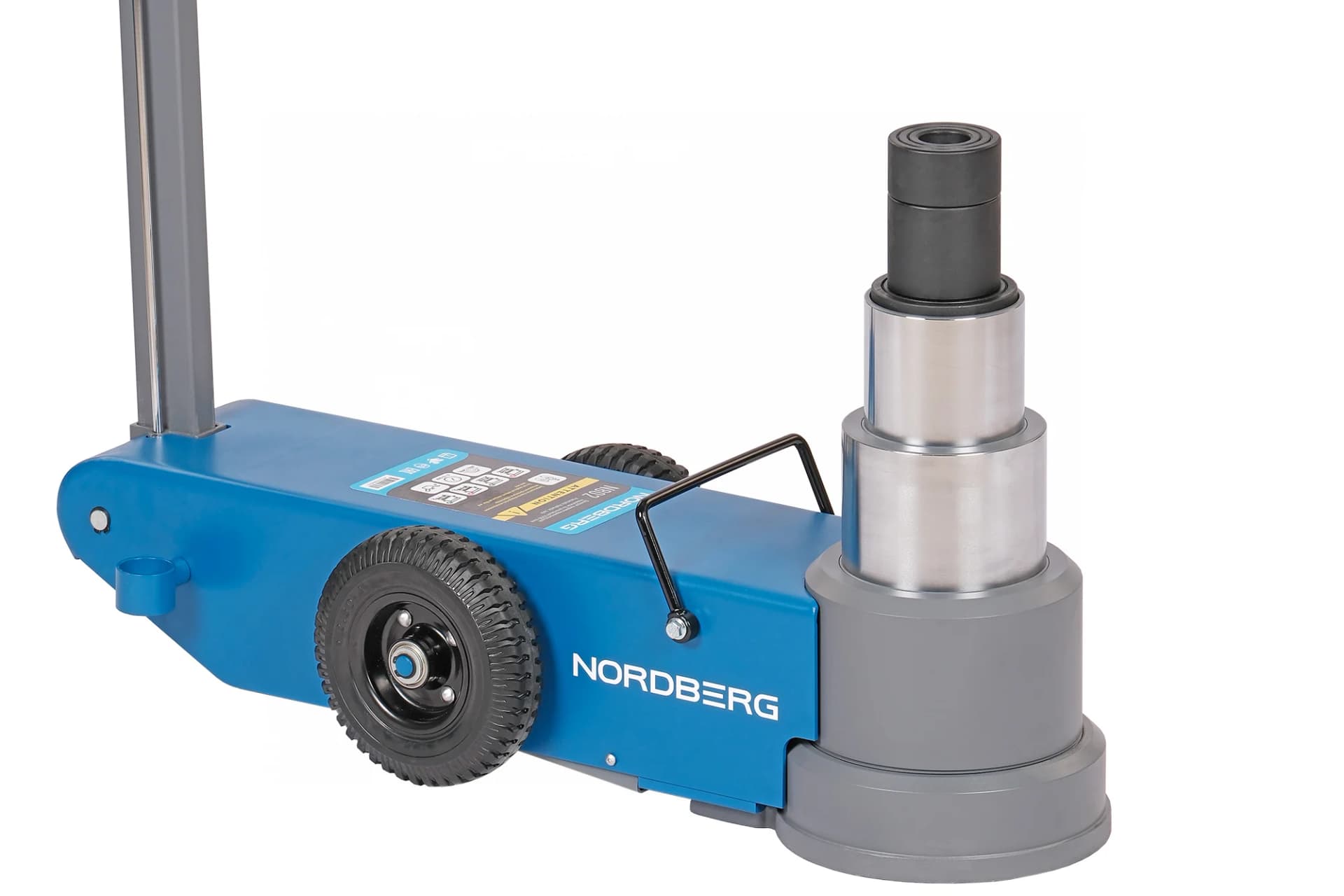 Домкрат пневмогидравлический NORDBERG N802 — двухштоковый, 80/50 т