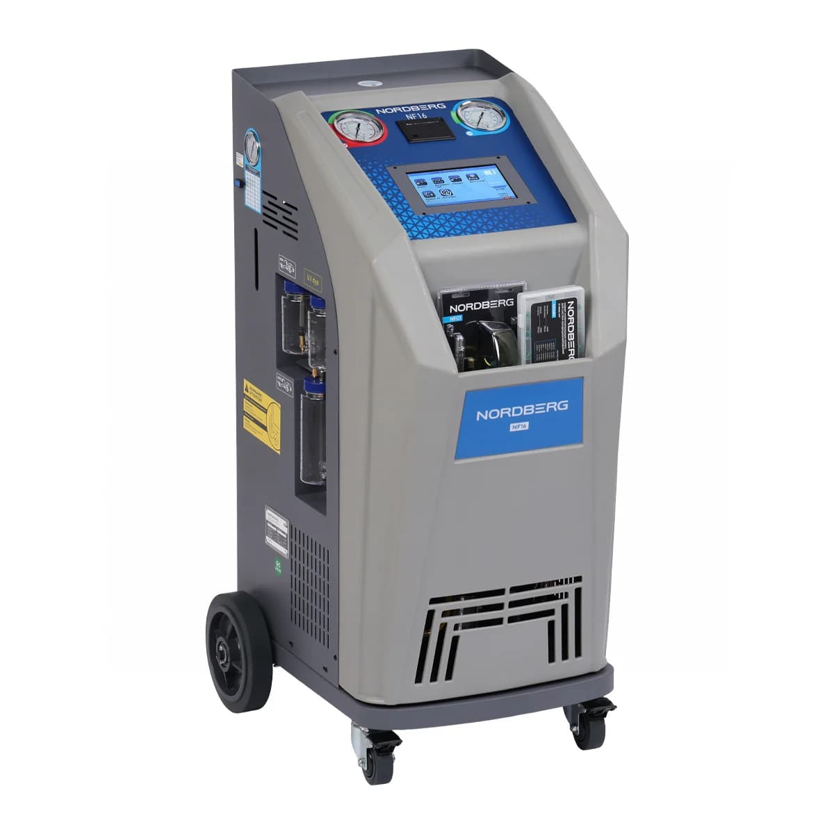 Установка автомат для заправки автомобильных кондиционеров с принтером и тестом утечки