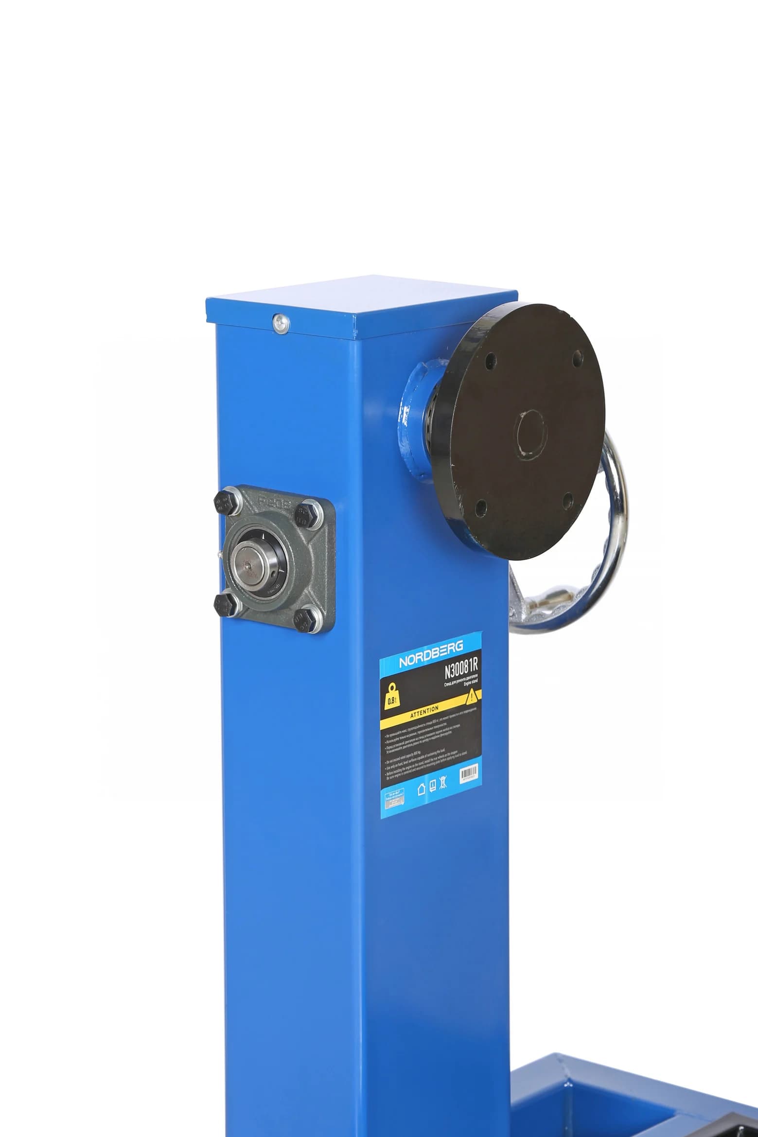 Кантователь двигателя Nordberg N30081R с редуктором — 800 кг, вращение 360°
