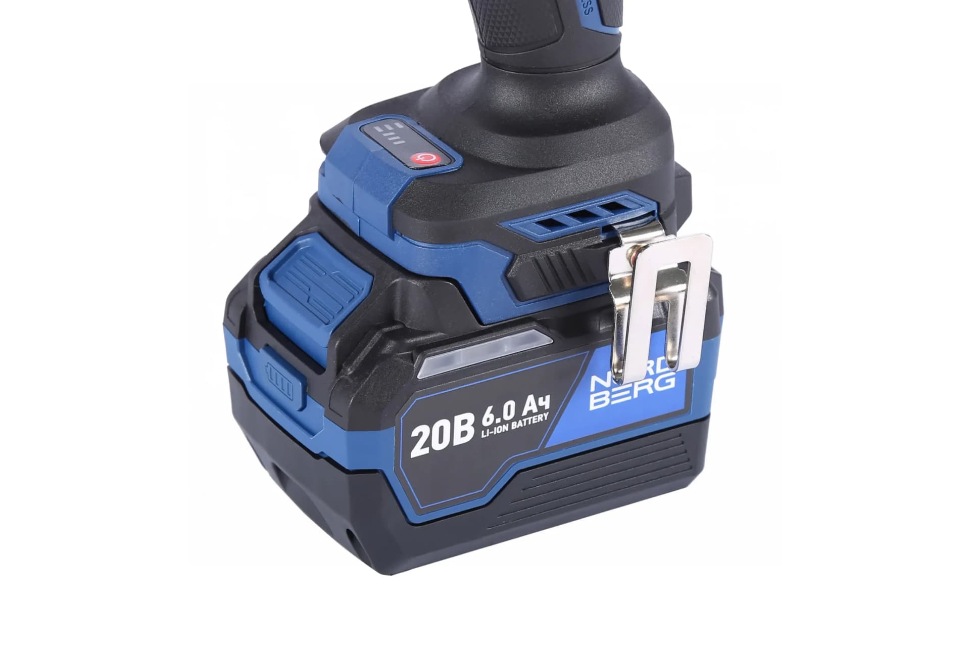 Гайковерт аккумуляторный NORDBERG NE812K — 1/2″, 1700 Нм, 6 Ач