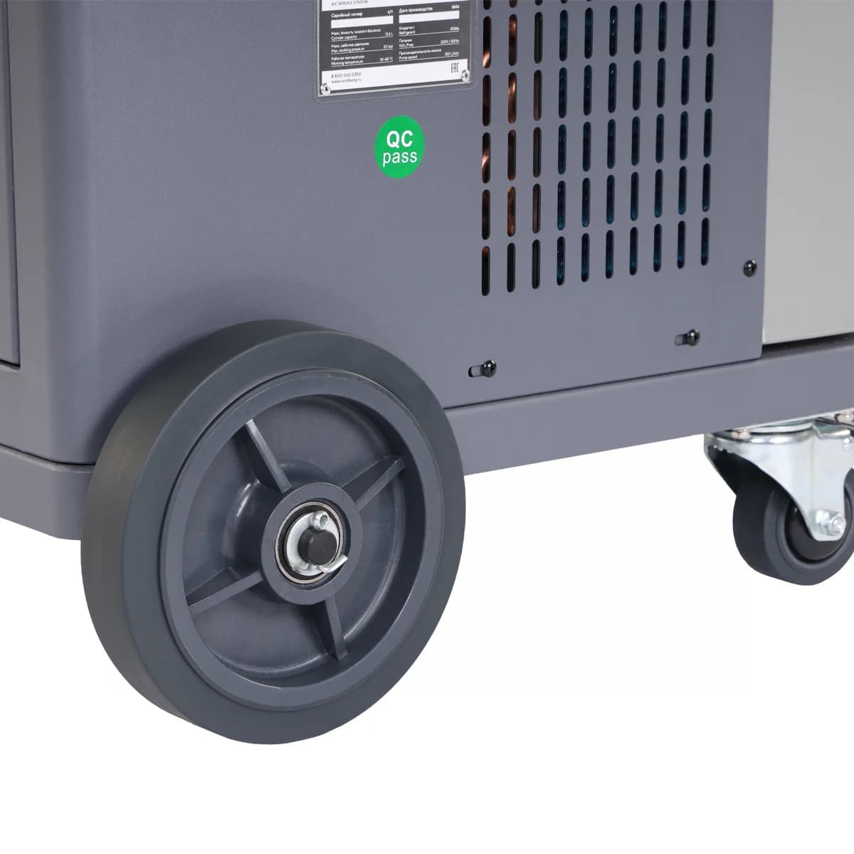 Установка автомат для заправки автомобильных кондиционеров с принтером и тестом утечки