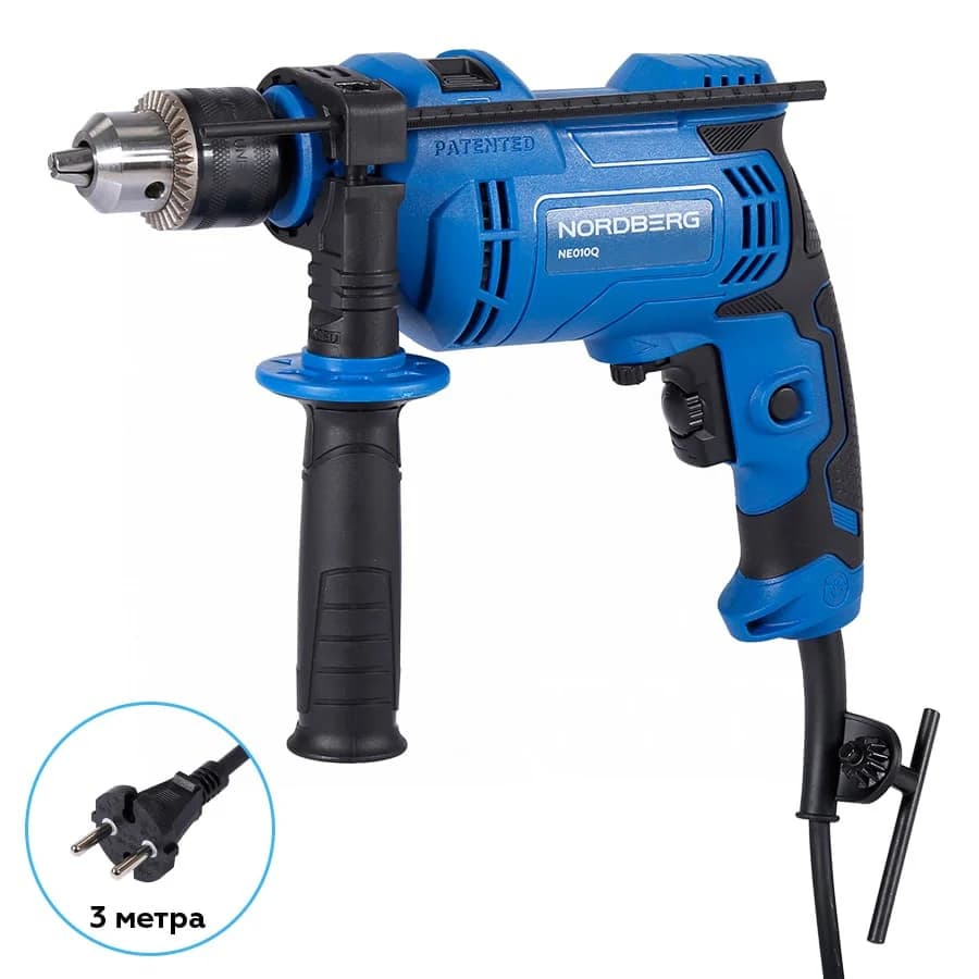 Дрель ударная NORDBERG NE010Q 850Вт — общий вид
