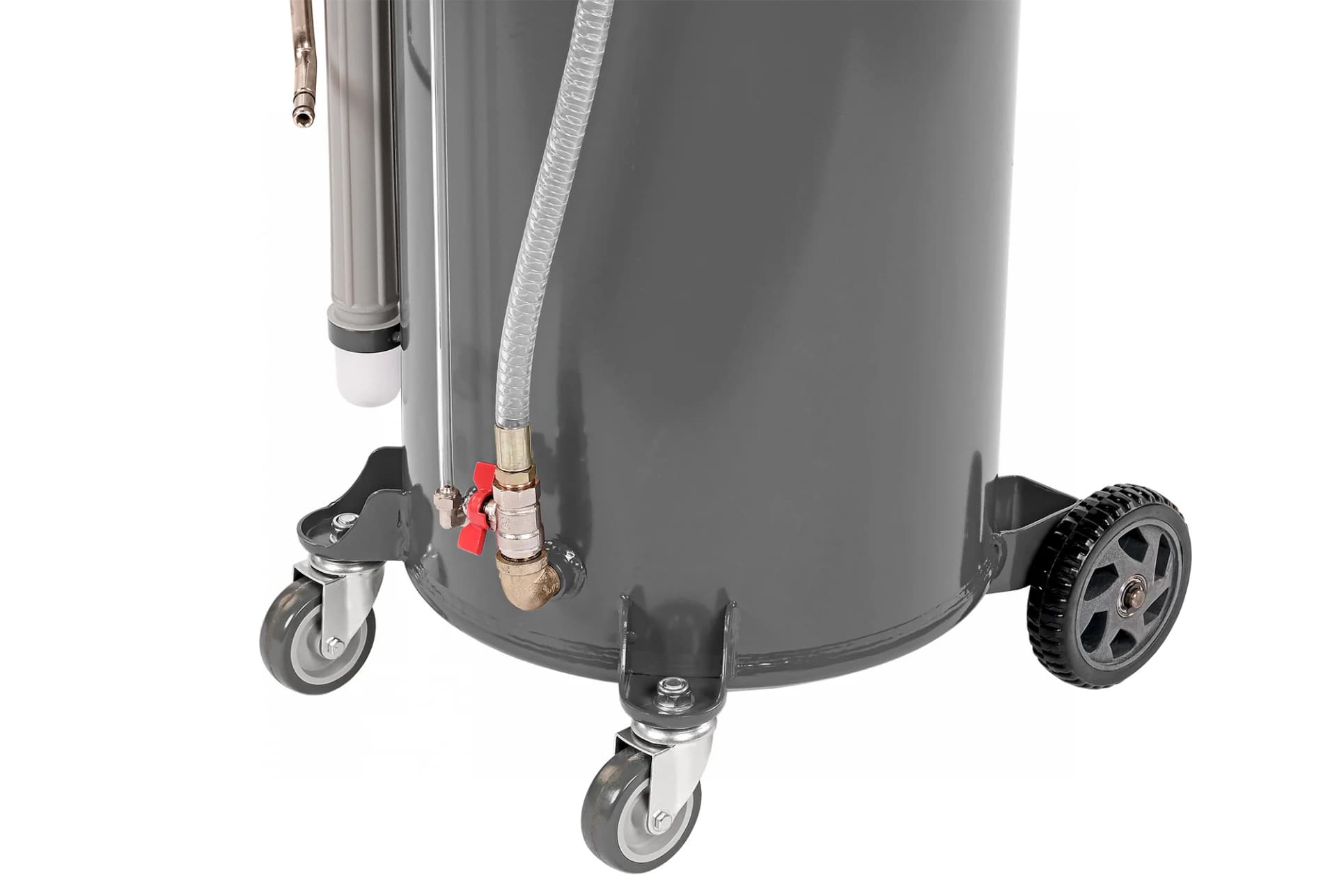 Установка для сбора масла Nordberg 2379G — пневматическая, 65 л, с осмотровой колбой