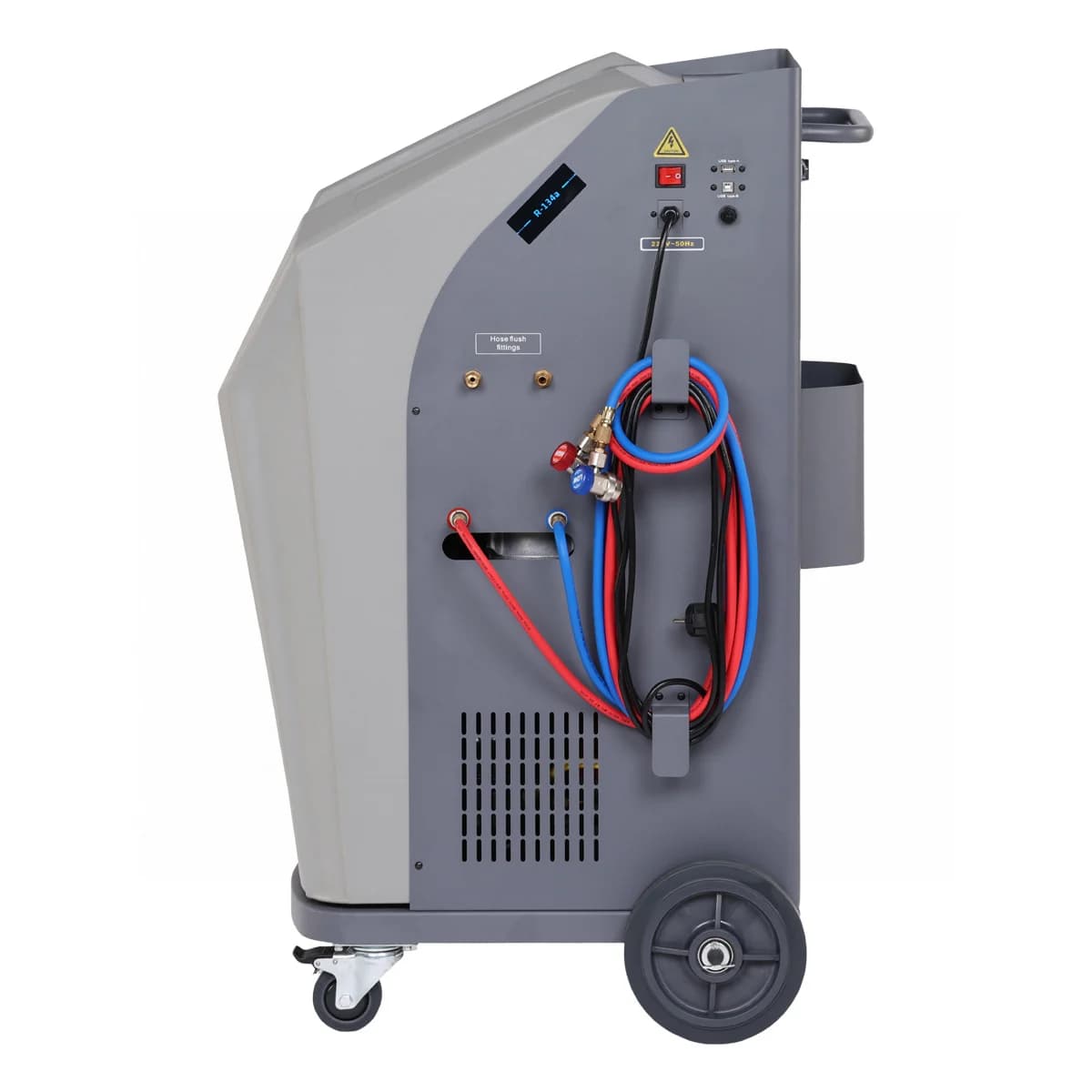 Установка автомат для заправки автомобильных кондиционеров с принтером и тестом утечки