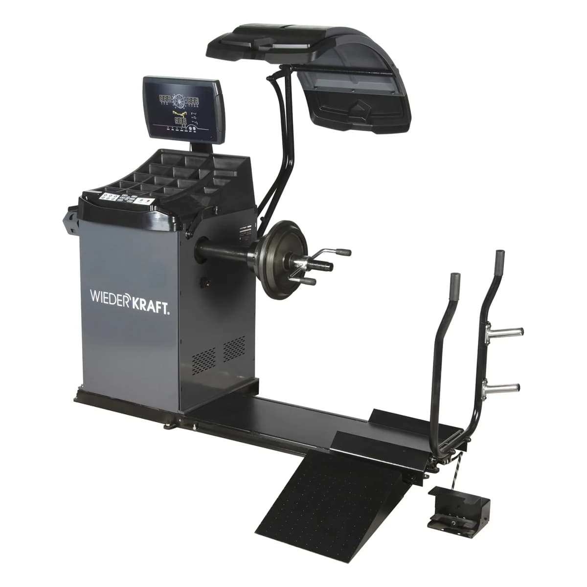 Балансировочный станок WiederKraft WDK-790B — общий вид