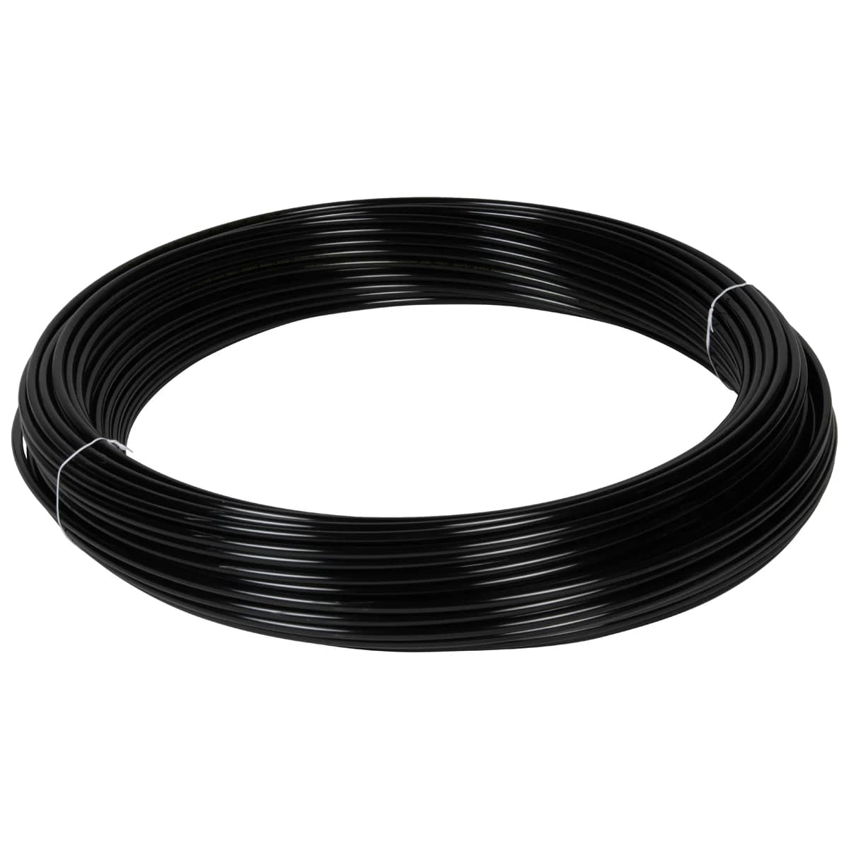 Трубка пневматическая нейлоновая чёрная 7,5×10 мм, 100 м, 17 бар Harrison HNS7510-BK