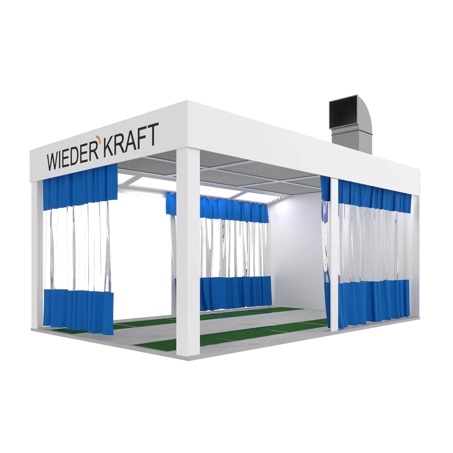 Пост подготовки с приточной системой, 12 000 м³/ч WDK-510