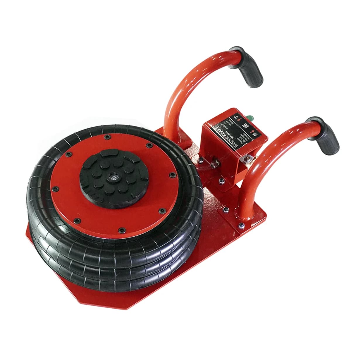 Домкрат пневматический подкатной 3 тонны, с короткими ручками Wiederkraft WDK-81813A