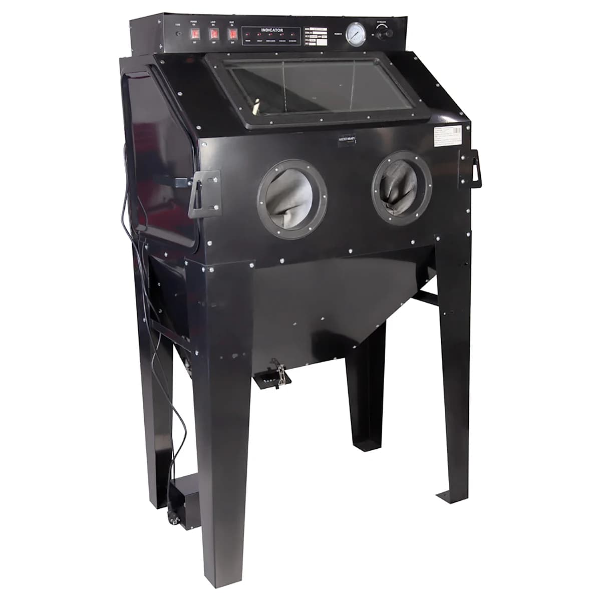 Пескоструйная камера 350 л, боковая загрузка Wiederkraft WDK-83351