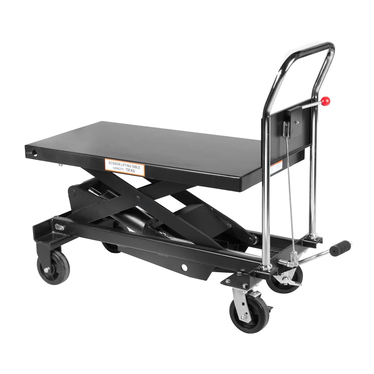 Тележка платформенная Wiederkraft WDK-84075 — общий вид