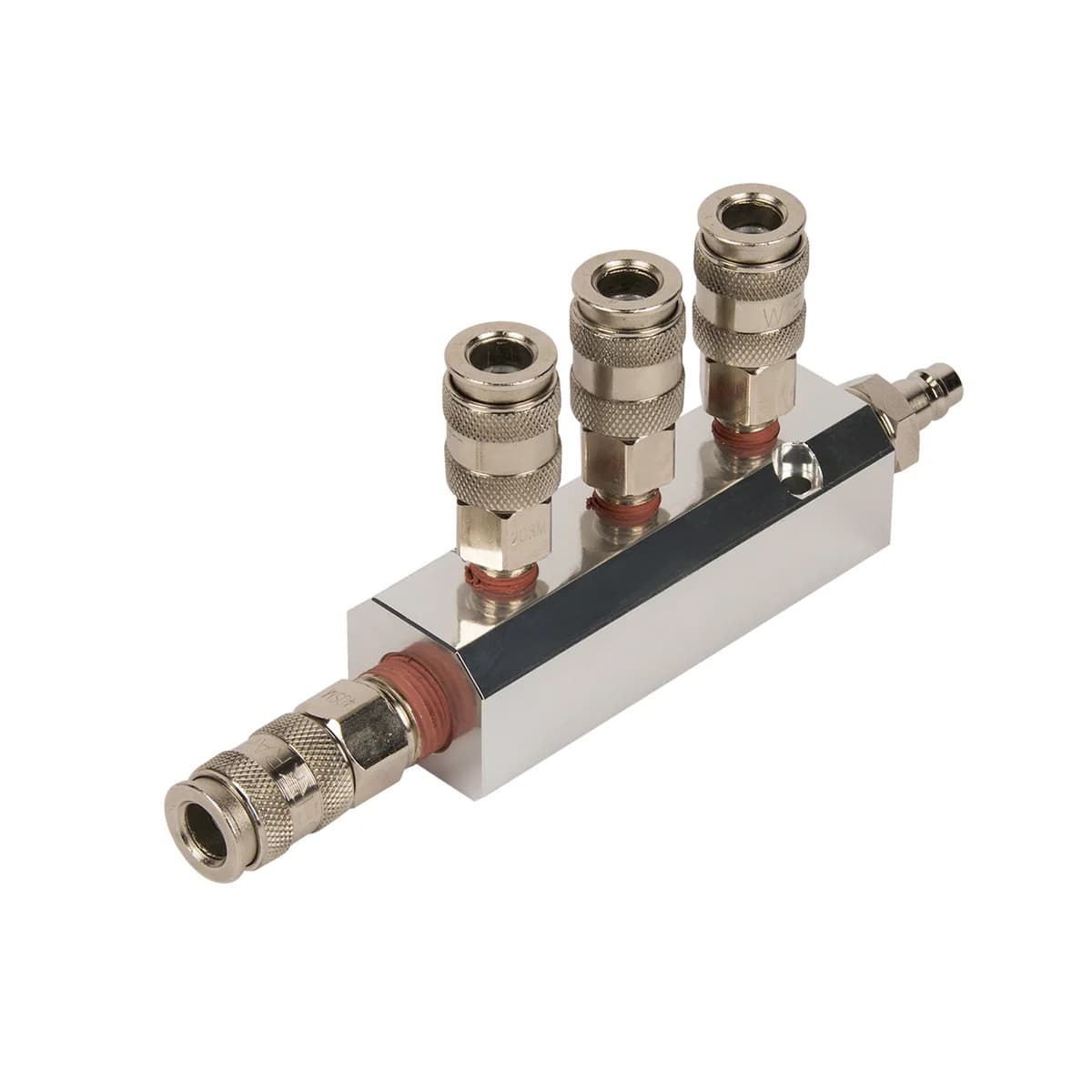 Разветвитель пневматический 4 выхода «мама» без потери давления Wiederkraft WDK-85MB