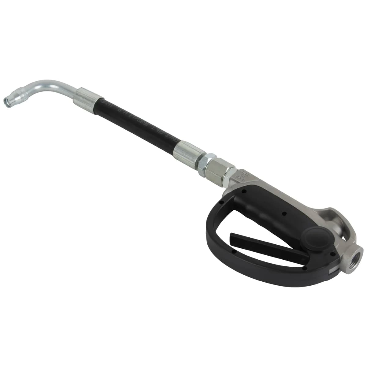 Маслораздаточный пистолет с гибким носиком Wiederkraft WDK-89207