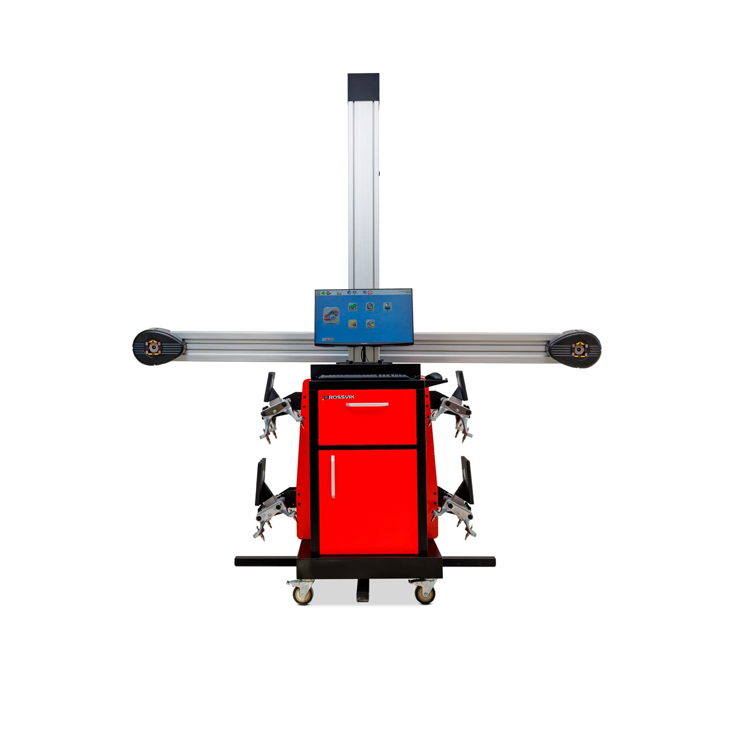 Стенд сход-развал Rossvik PRO V670 LIFT — фронтальный вид