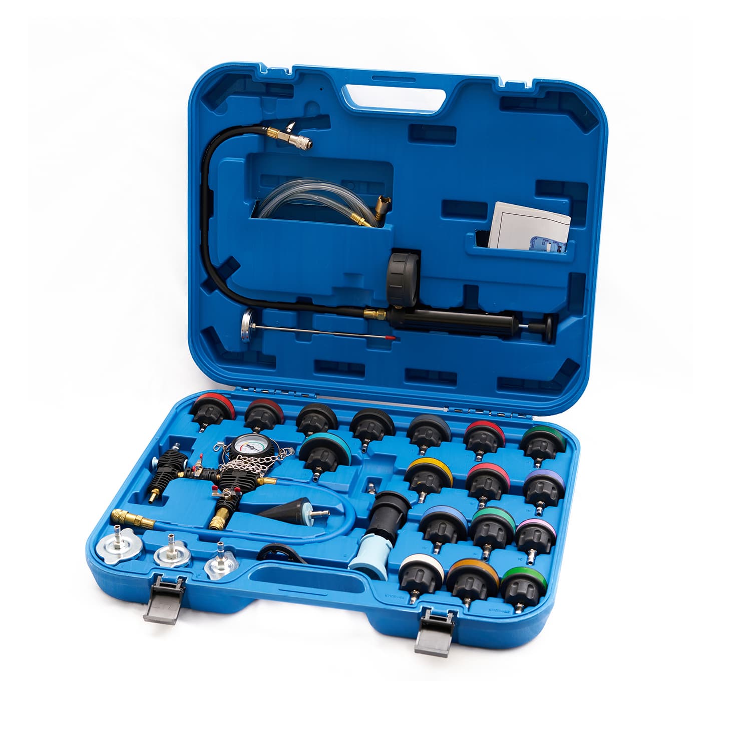 Набор инструментов ST103 для тестирования давления в радиаторе в кейсе