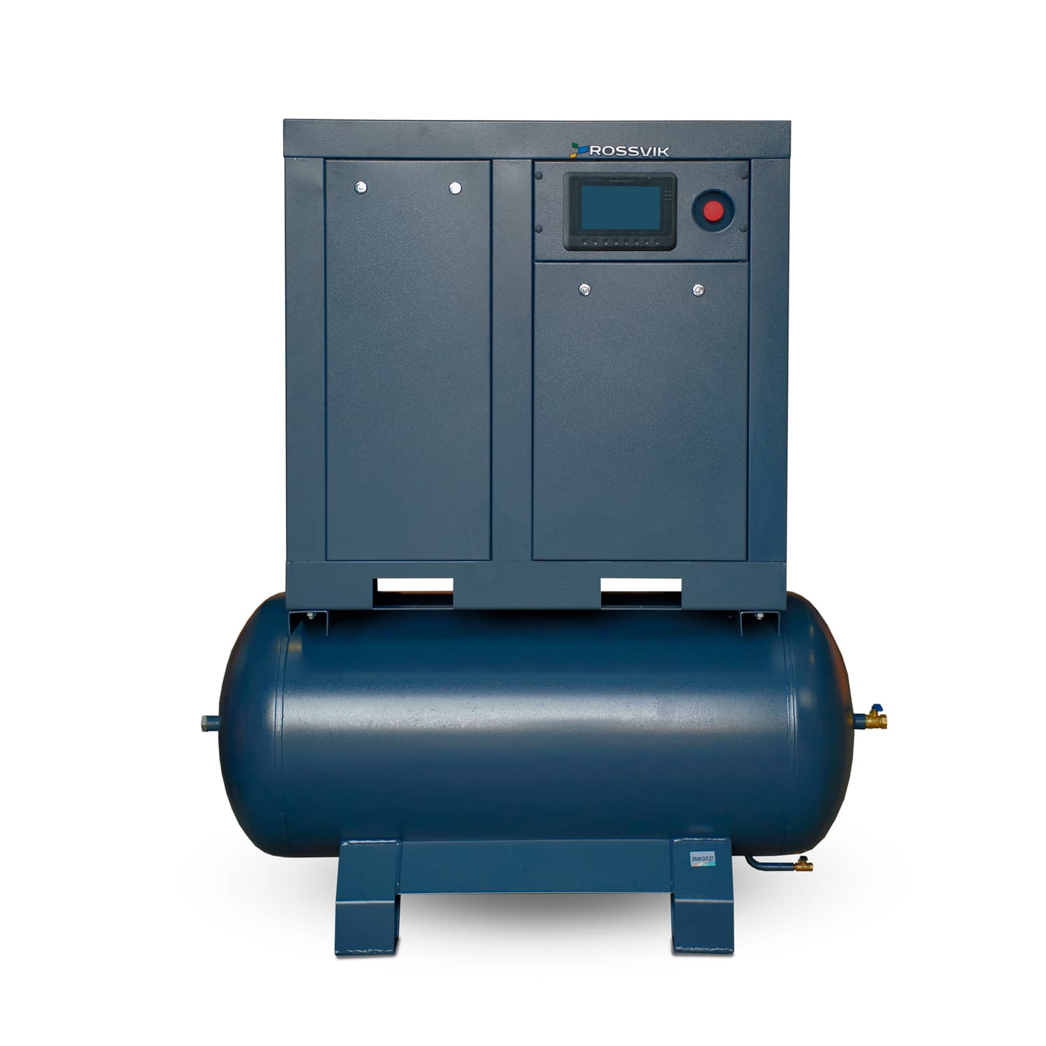 Компрессор винтовой ROSSVIK ВК20А-15-300 — 1 350 л/мин, 15 бар, ресивер 300 л