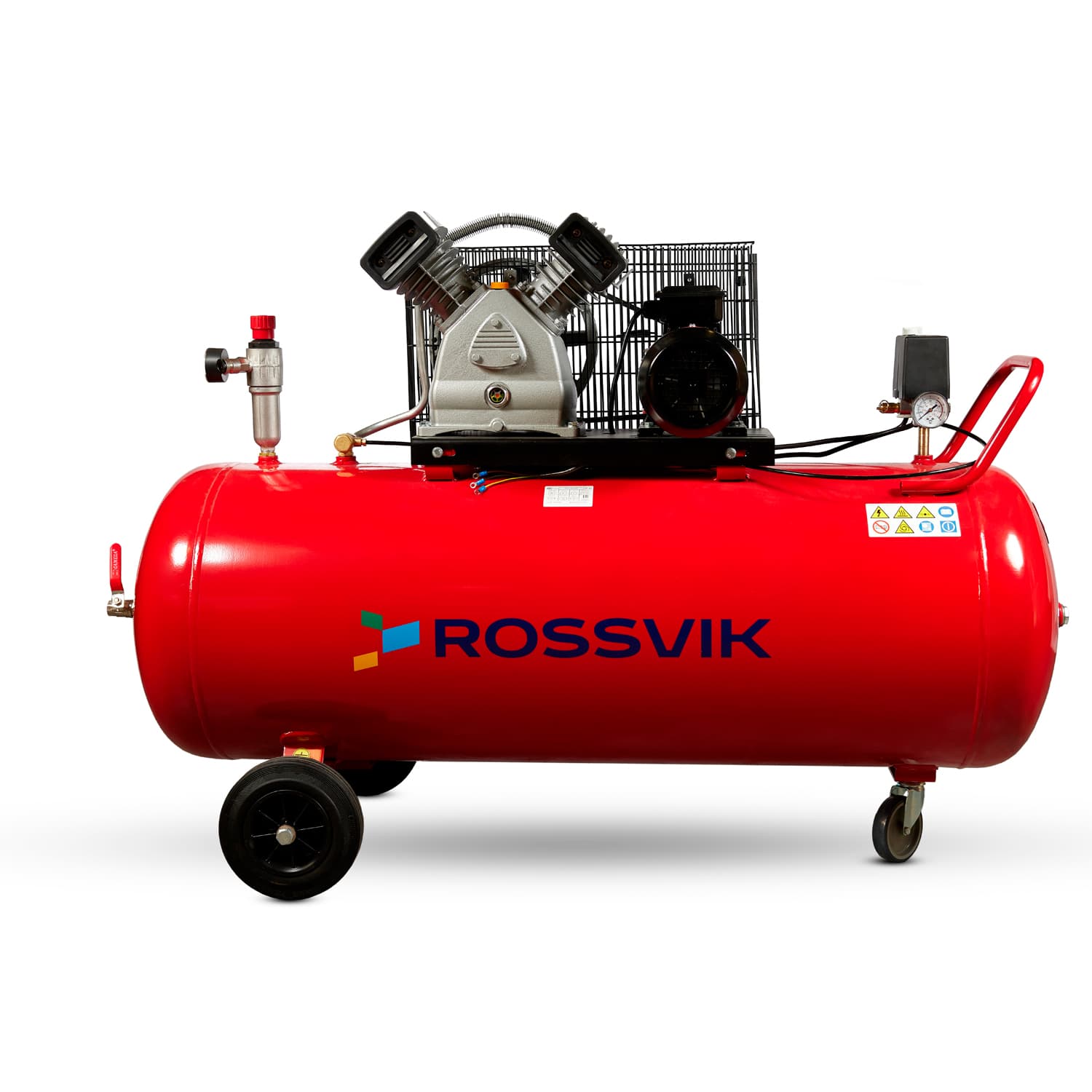 Компрессор поршневой ROSSVIK СБ4/С-200.LB30 — 420 л/мин, 10 бар, 200 л