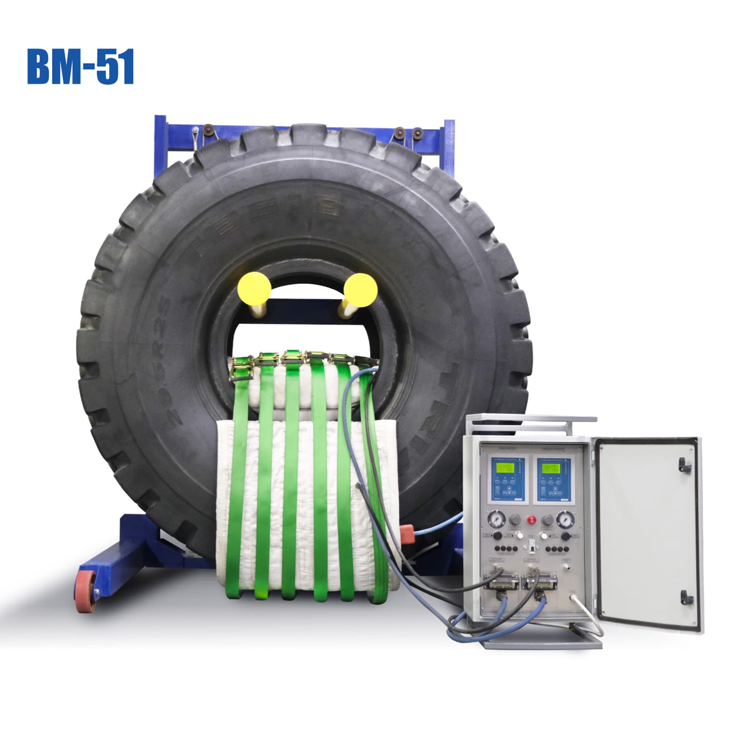 Мобильный вулканизатор Rossvik ВМ-51 — для шин 21.00R35–36.00R51, нагревательные маты