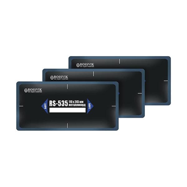 Пластырь радиальный Rossvik RS-535 холодный — 110×245 мм, 500-я серия, 10 шт.