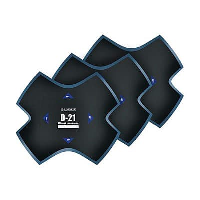 Пластырь диагональный Rossvik D-21 холодный — Ø370 мм, 4 слоя, 5 шт.