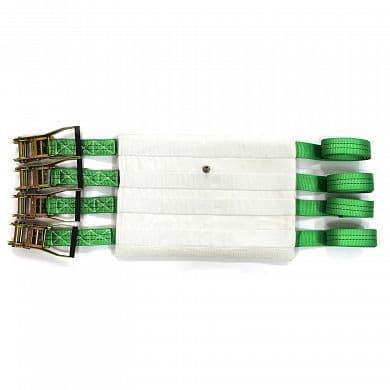 Плоская пневмоподушка 570х370 в чехле с ремнями