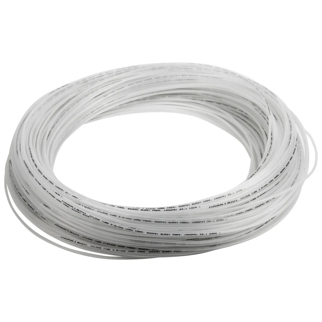 Трубка пневматическая нейлоновая 2,5×4 мм, 200 м, 15 бар Harrison HNS2504-CW