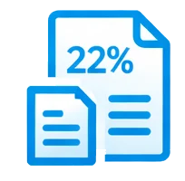 НДС 22%